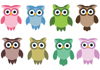 Coruja Icon Vector - vector gratuit #427127